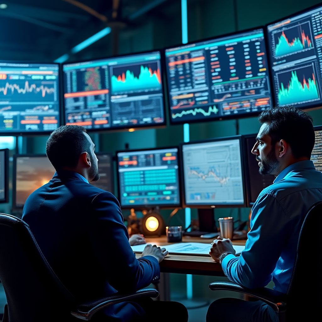 Equipo analizando datos del mercado argentino